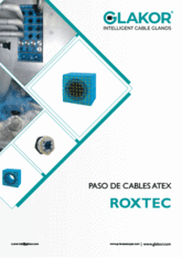 Paso de Cables Atex Roxtec · Glakor