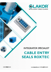 Cable Entry Seals Roxtec · Glakor