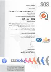 ISO 14001 Certificate · Glakor