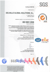 Certificado ISO 9001 · Glakor