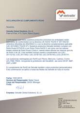 CERTIFICADO ROHS · Glakor