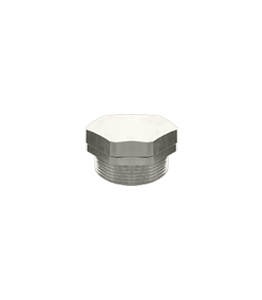 Atex Plug Ex d/e Nickel-Plated Blind Metric Thread IP68 · Glakor