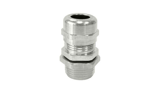 Metric Nickel Plated Cable Glands Atex Unarmoured Ex e IP68 · Glakor