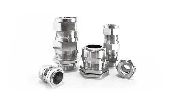 Metric Stainless Steel Cable Glands Atex Unarmoured Ex e IP68 · Glakor